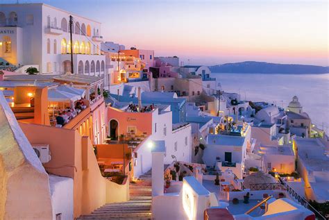 Santorini Greek Island In The Mediterranean Sea Photograph by Fabrizio Conte - Pixels