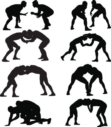 Wrestling Vector Art - ClipArt Best