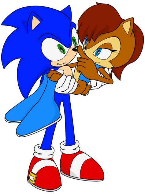 Sonic and Sally by Zero20-2 on DeviantArt