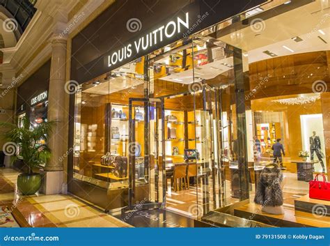 Louis Vuitton store editorial stock photo. Image of designer - 79131508