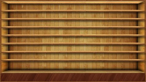 Empty Bookshelf Wallpaper - WallpaperSafari