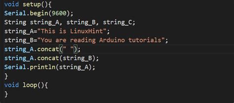 What are the Strings and String Functions in Arduino? Give Examples.