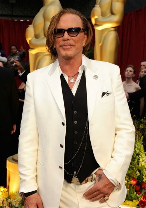 Mickey Rourke sul red carpet degli Oscar 2009: 106160 - Movieplayer.it