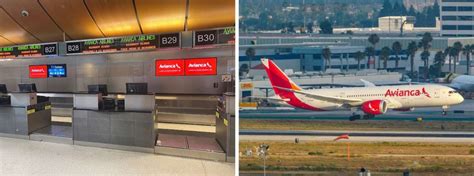 Avianca Airlines at the Los Angeles International Airport LAX