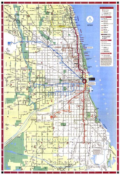 The city map and limits (Chicago, Cicero: neighborhoods, taxes, airport ...