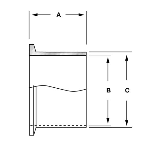 Long Weld Tri-Clamp Ferrule - DuvaSanitary.com