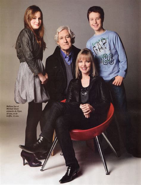 Melissa Sue Anderson, Michael Sloan and family in La Semaine, March 2010