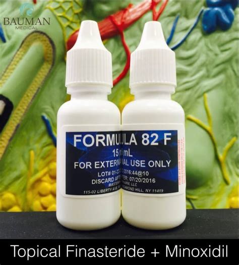 Topical Finasteride + Minoxidil Formula 82F "Finoxidil" · Bauman Medical