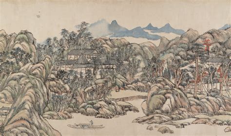 Wang Yuanqi | Wangchuan Villa | China | Qing dynasty (1644–1911) | The ...