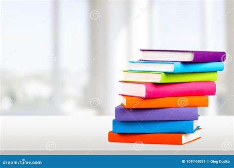 Colorful Books Collection on Background Stock Image - Image of graduation, studying: 109744051