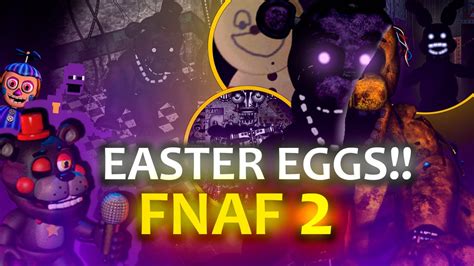 TODOS OS EASTER EGGS DE FNAF 2!! | 12 Curiosidades sobre fnaf 2 - Five ...