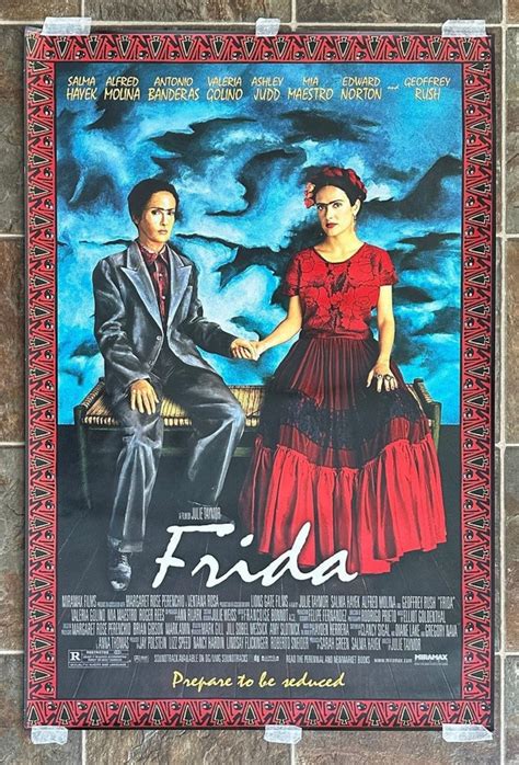 FRIDA 2002 Original 27x40 D/S Movie Poster SALMA HAYEK, Antonio ...