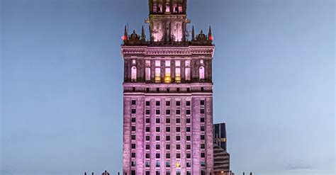 Purple High-rise Building · Free Stock Photo