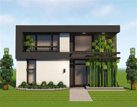 Minecraft Modern House Designs, Minecraft Small House, Modern Minecraft Houses, Minecraft House ...