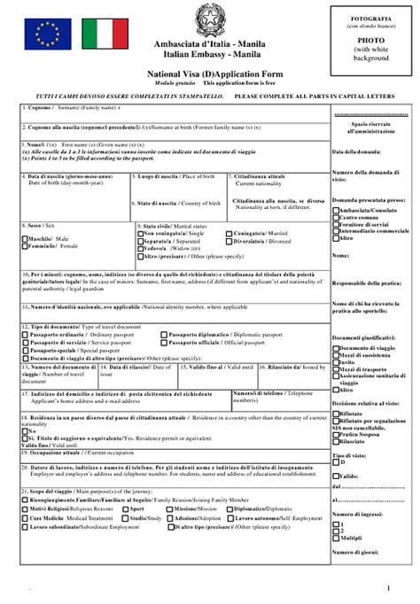 Italy Visa Application Cheat Sheet PDF Travel Visa Passport, 58% OFF