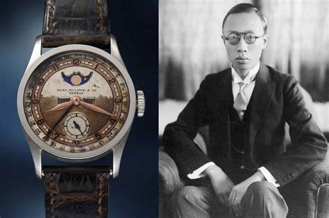 Phillips to Auction a Patek Philippe Owned by Aisin-Gioro Puyi, the Last Emperor of China - Worn ...