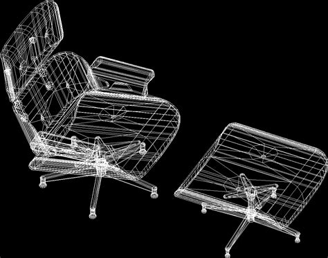 Chair 3D DWG Model for AutoCAD • Designs CAD