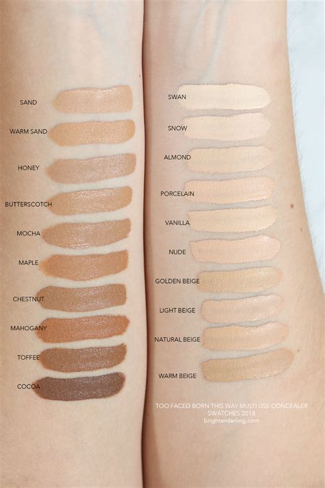 Born This Way Concealer Swatches | Trenzy2020