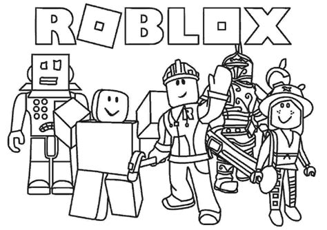 Dibujos de Roblox para colorear e imprimir – ColoringLib