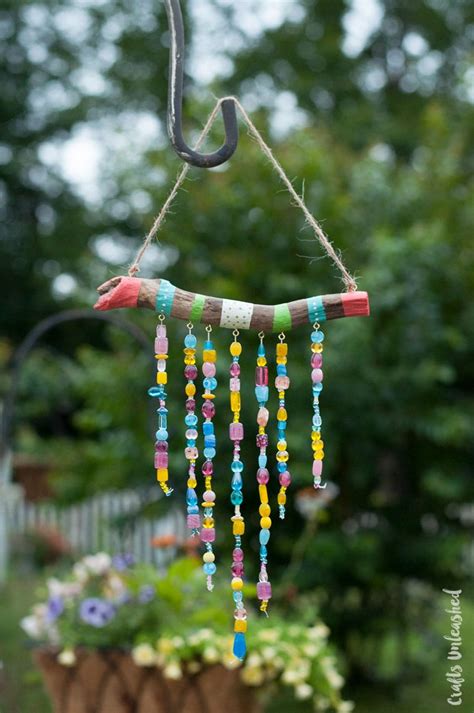 Beaded DIY Wind Chimes For Kids
