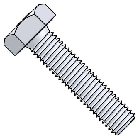 Tap Bolt, Zinc Plated 8.8 - M10 Standard Thread | Fabrication Services ...