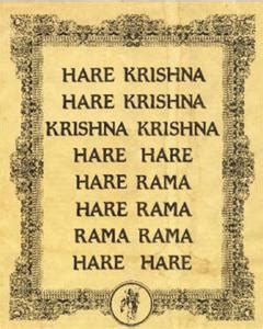 mantra | The Hare Krishna Movement