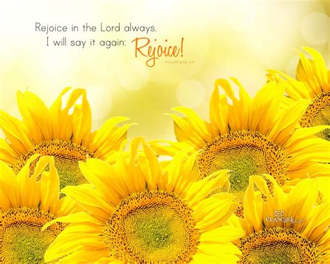 Rejoice in the Lord - Bible Verses and Scripture Wallpaper for Phone or Computer