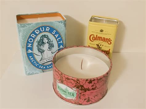 Tin Can Candles DIY