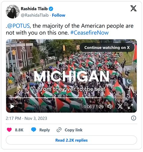 Rashida Tlaib Promotes Slogan Calling for Israeli Genocide | Page 2 ...