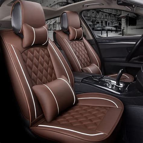 (Front +Rear) Special Leather Car Seat Cover auto seats cushion for infiniti fx35 fx37 g25 g35 ...