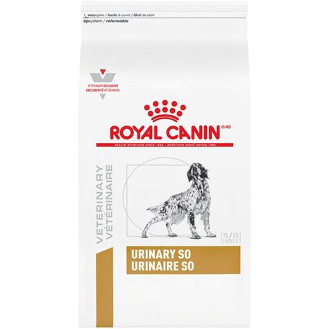 Royal Canin Veterinary Diet Urinary SO Dry Dog Food, 25.3-lb bag - Chewy.com