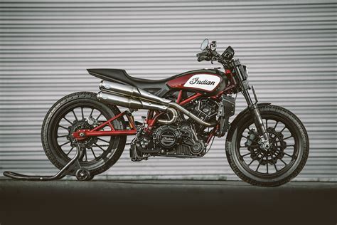 The Indian Scout FTR1200 Custom is the Street-Legal Flat Track Bike of ...