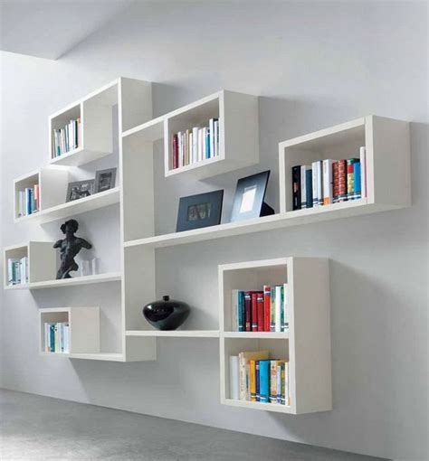 35 Unique Minimalist Bookshelf Designs To Keep Your Book Collection ...