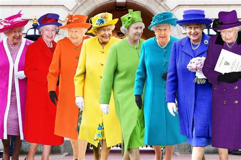 Queen Elizabeth's most colourful outfits: From her neon green memes to her official red robes ...