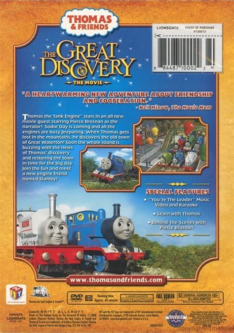 Thomas & Friends: The Great Discovery Movie (DVD 2008) | DVD Empire