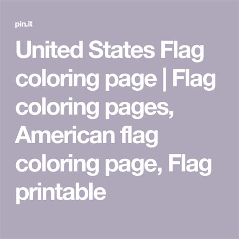 United States Flag coloring page | Flag coloring pages, American flag ...