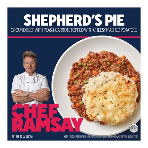 Gordon Ramsay Beef Shephard's Pie, Frozen Meals, 9.5oz - Walmart.com