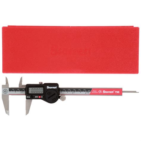 STARRETT 4-Way Digital Caliper: 0 in to 6 in/0 to 150 mm Range, IP67, ±0.001 in/±-0.03 mm ...