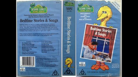 My Sesame Street Home Video Bedtime Stories & Songs - YouTube