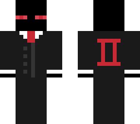 Red Enderman | Minecraft Skins