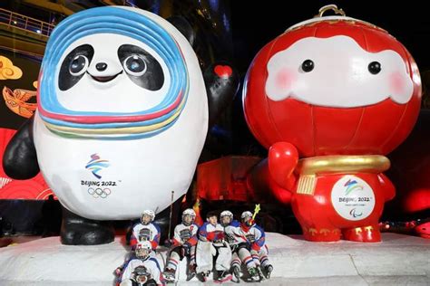 Here are the official mascots of the 2022 Winter Olympics and ...