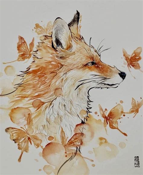 Pin by Ruth Josephson on a LMA, Forest Animals | Fox painting, Fox ...