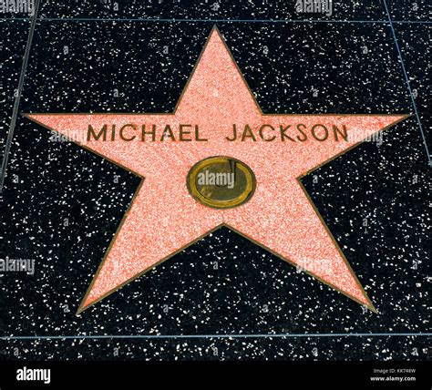 Michael Jackson's Star, Hollywood Walk of Fame - August 11th, 2017 ...