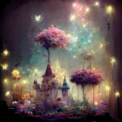 Fairytale Nursery & Children's Artwork Magical Digital - Etsy