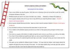 Free printable snakes and ladders rules for kids | Ciencias sociales, Ciencia