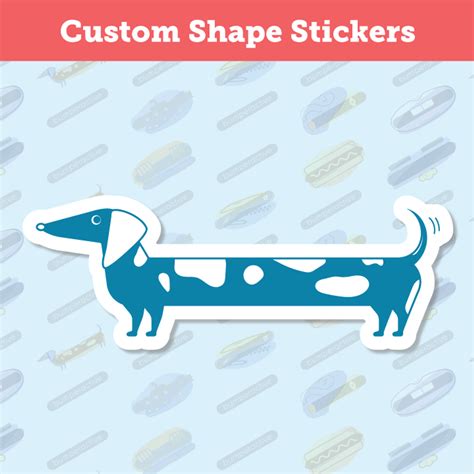 Custom Shape Stickers 1