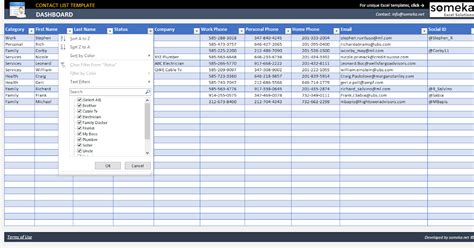 Customer Database In Excel Template Download 11 Client Database Sheet - Riset