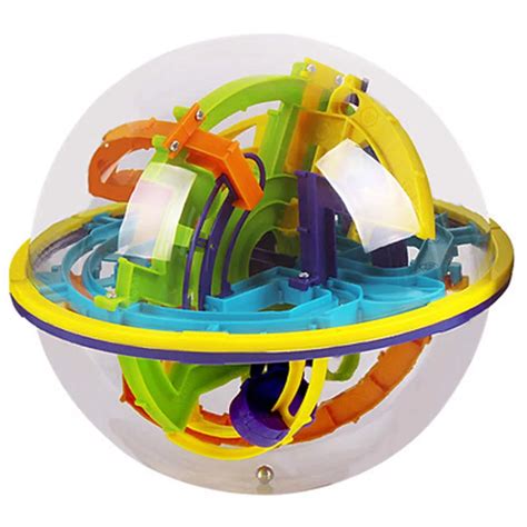 158 Steps 3D Magic Intellect Ball Marble Puzzle Game perplexus magnetic ...