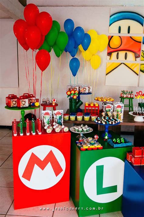 Kara's Party Ideas Super Mario Brothers Birthday Party via Kara's Party Ideas | KarasPartyIdeas ...