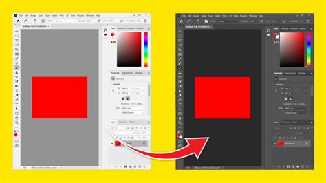 Change Photoshop Theme To Dark Mode | How To change The Interface Color in Adobe photoshop ⬜ ⬛ ...